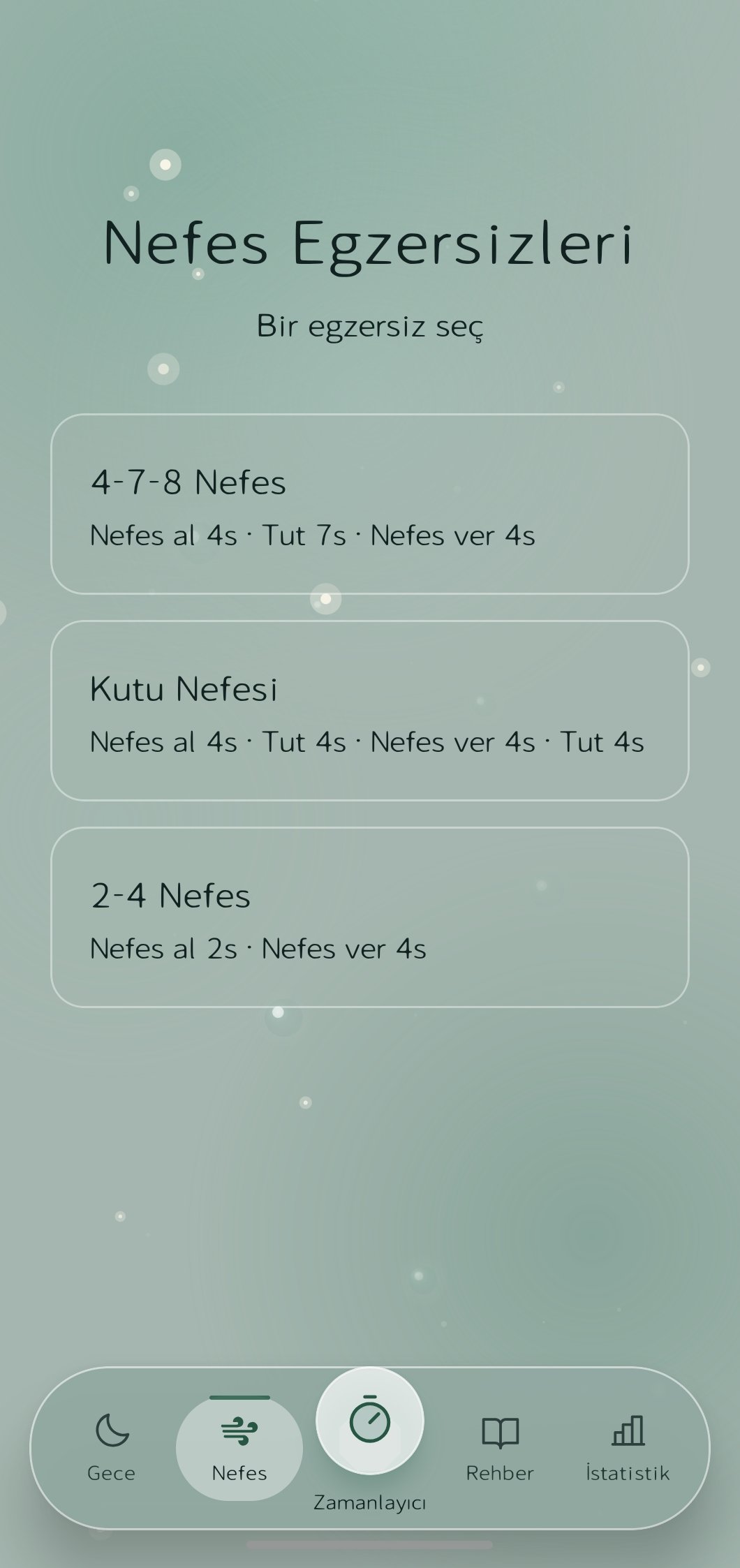 Nefes egzersizleri